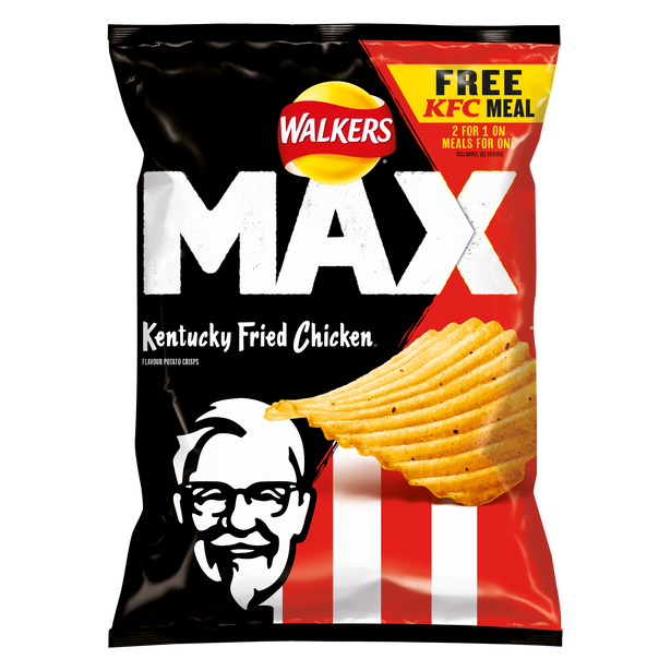 NEW Walkers Max KFC Original Recipe 50g