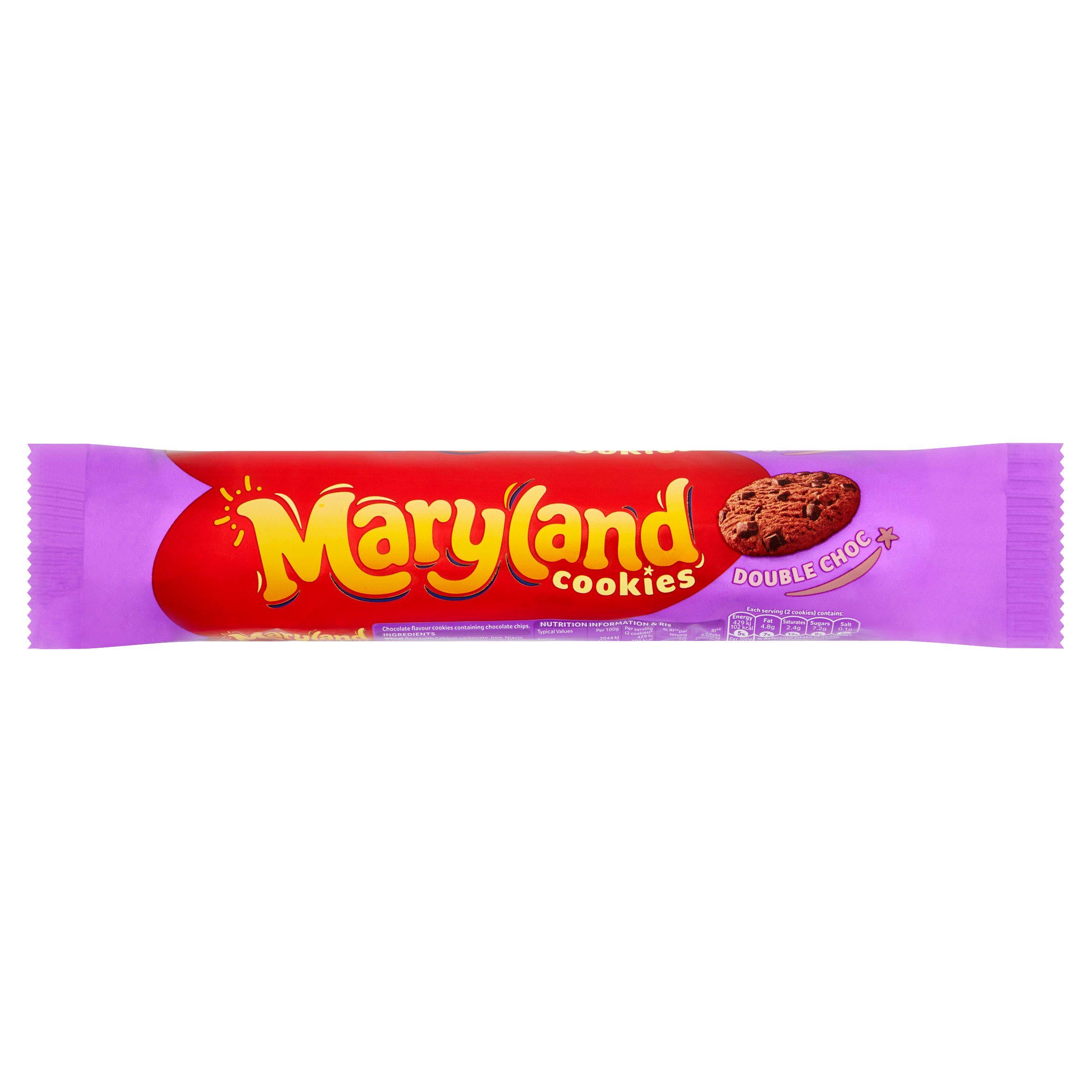 Maryland Cookies Double Choc Chip - Big Pack 230g