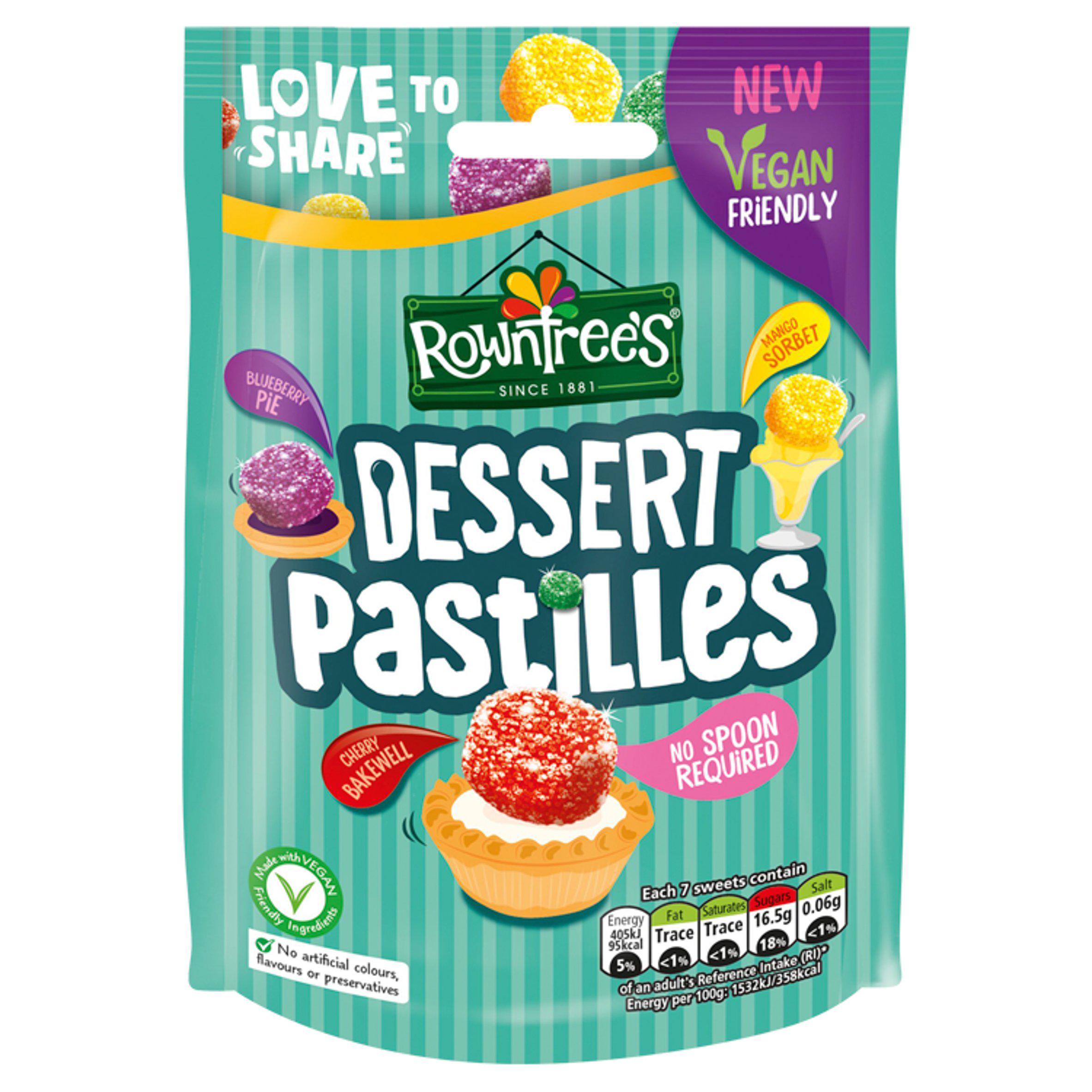 Rowntree's Dessert Pastilles Sharing Pouch 139g