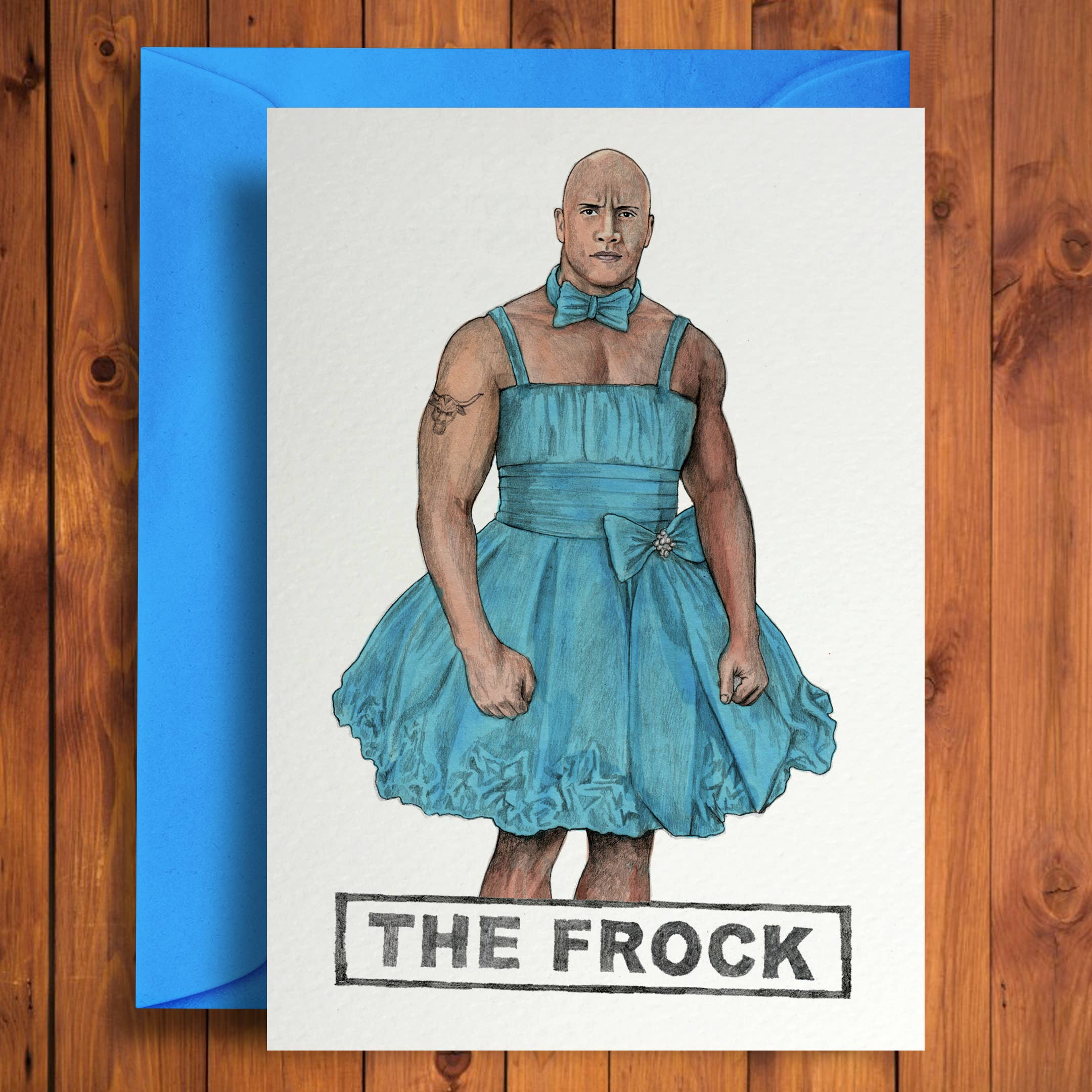 Greetings Card - The Frock