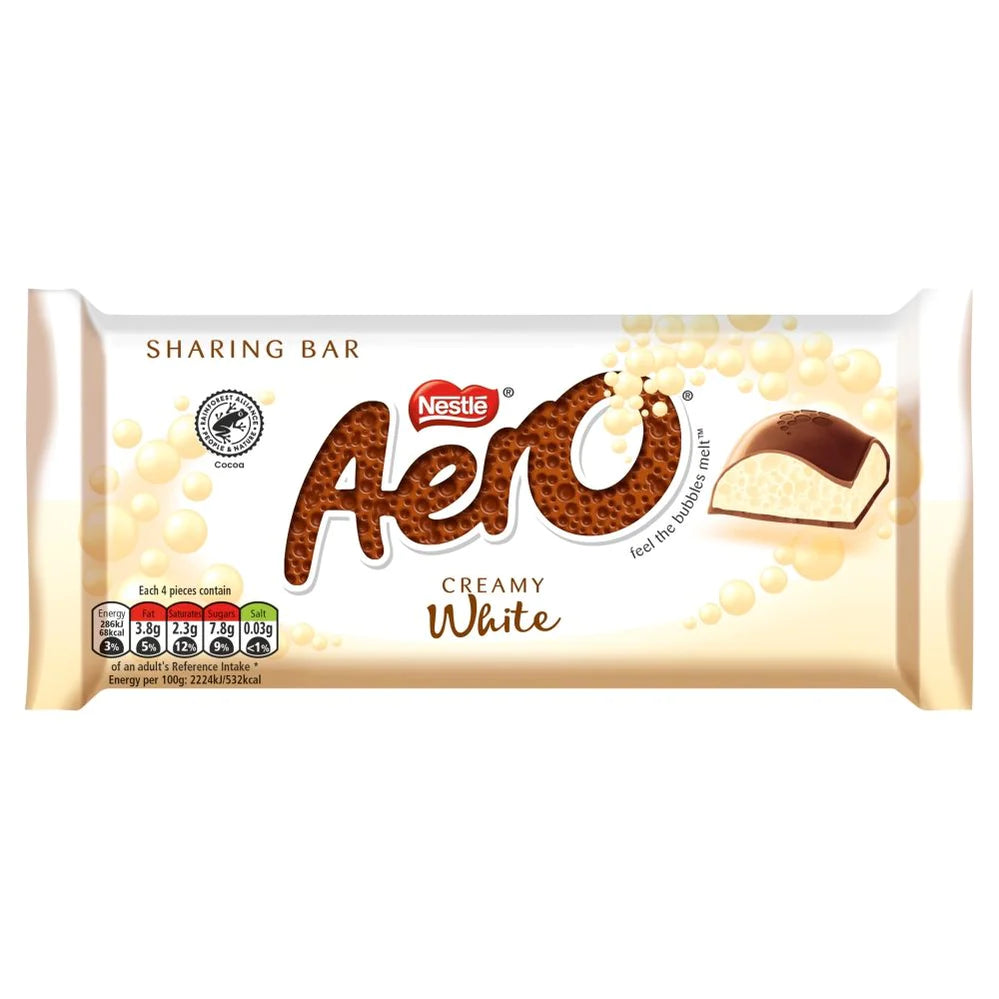 Aero Golden Honeycomb Bar 90g