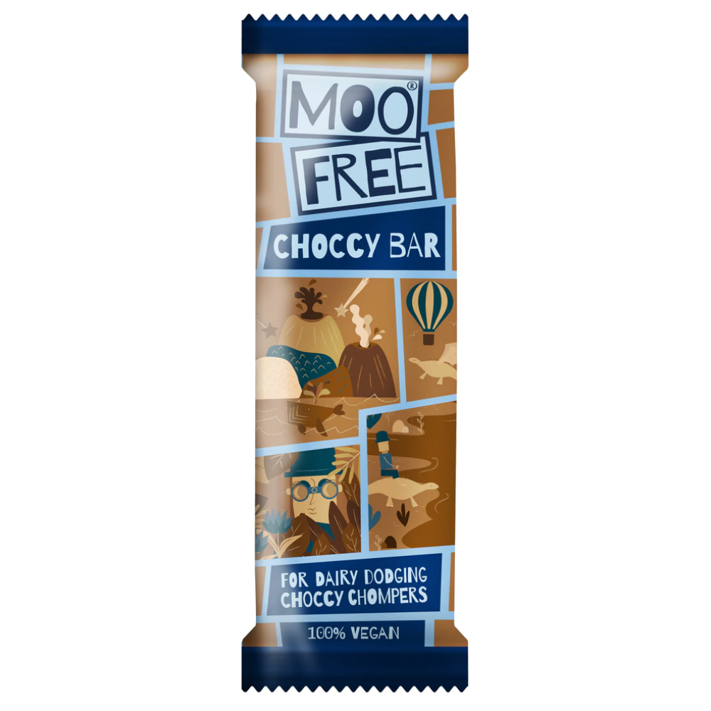 Moo Free Dairy Free Milk Choc Bar 20g - DAIRY FREE | GLUTEN FREE | VEGAN