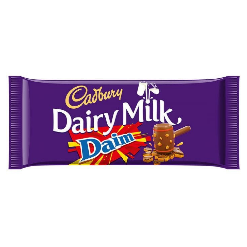 Cadbury Dairy Milk Daim Big Bar 120g