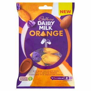 NEW Cadbury Dairy Milk Orange Mini Eggs Bag 72g