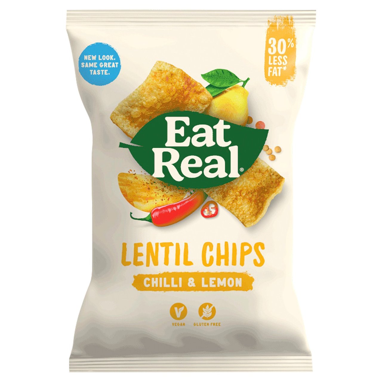 Eat Real Lentil Chips Chilli & Lemon 25g