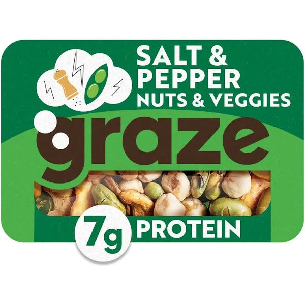 Graze Veggie Salt & Pepper Protein Power 28g