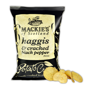 Mackie's Haggis and Cracked Pepper Potato Crisps 40g