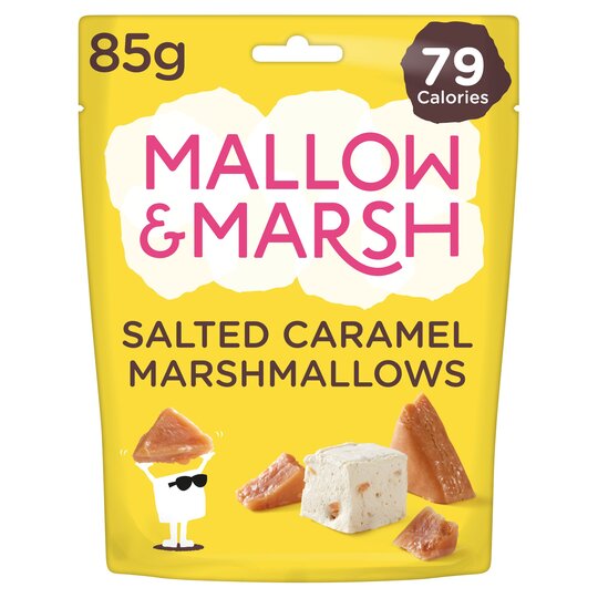 Mallow & Marsh Salted Caramel Marshmallows 85g