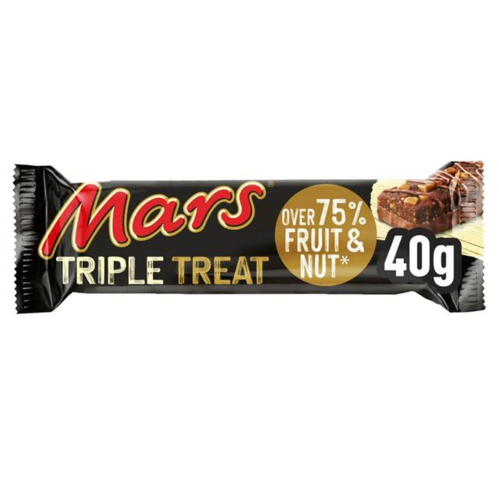 NEW Mars Triple Treat Fruit & Nut Bar 40g