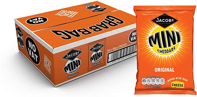 Mini Cheddars 45g x 30