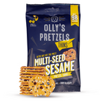 Load image into Gallery viewer, Olly&#39;s Pretzels Thins - Multi-seed Sesame 35g

