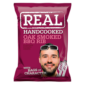 Real Smokin’ BBQ Crisps 35g