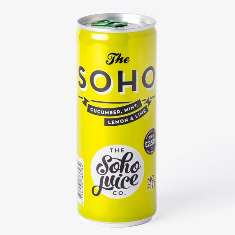 Soho Juice Co. Cucumber, Mint, Lemon & Lime Drink 250ml