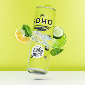 Soho Juice Co. Cucumber, Mint, Lemon & Lime Drink 250ml