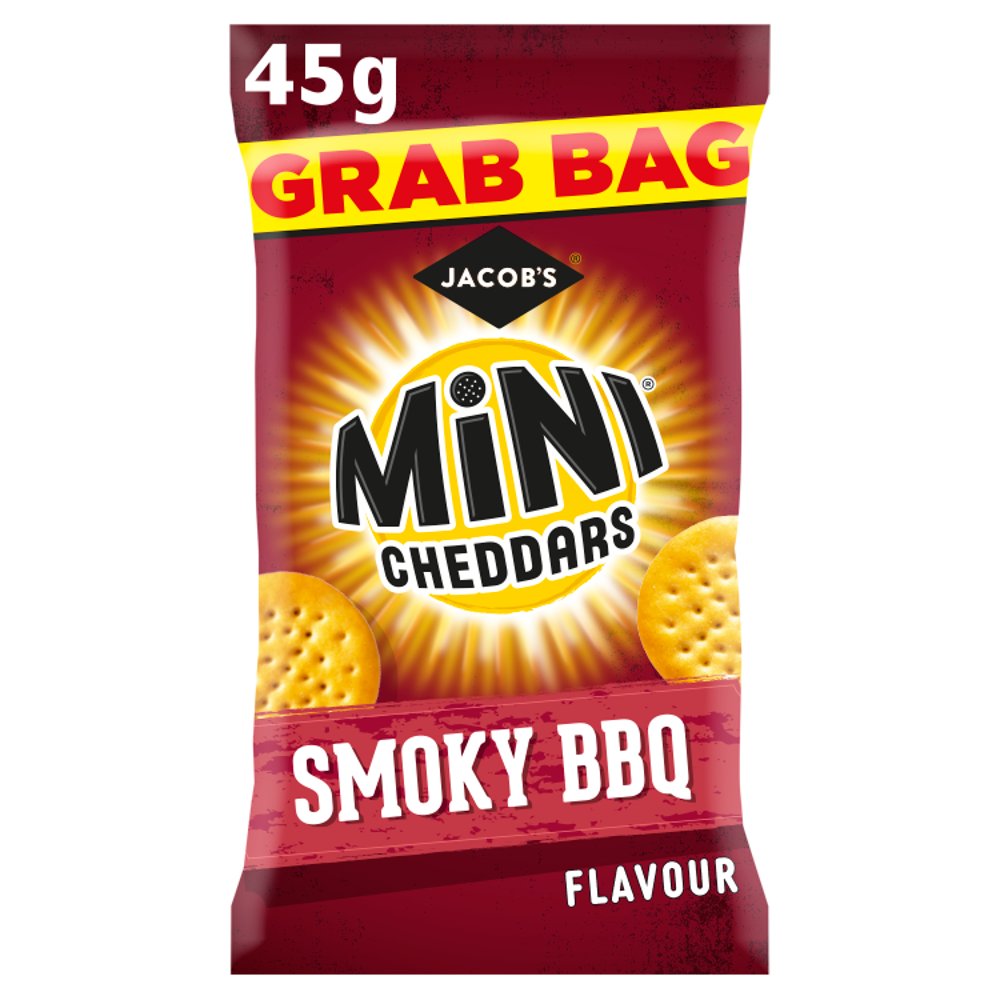 Mini Cheddars Smoky BBQ 45g