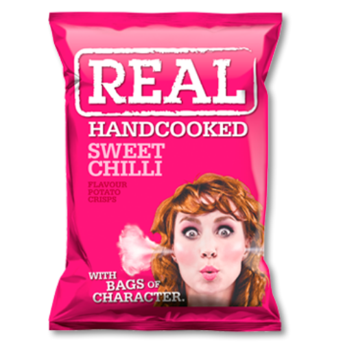 Real Sweet Chilli Crisps 35g