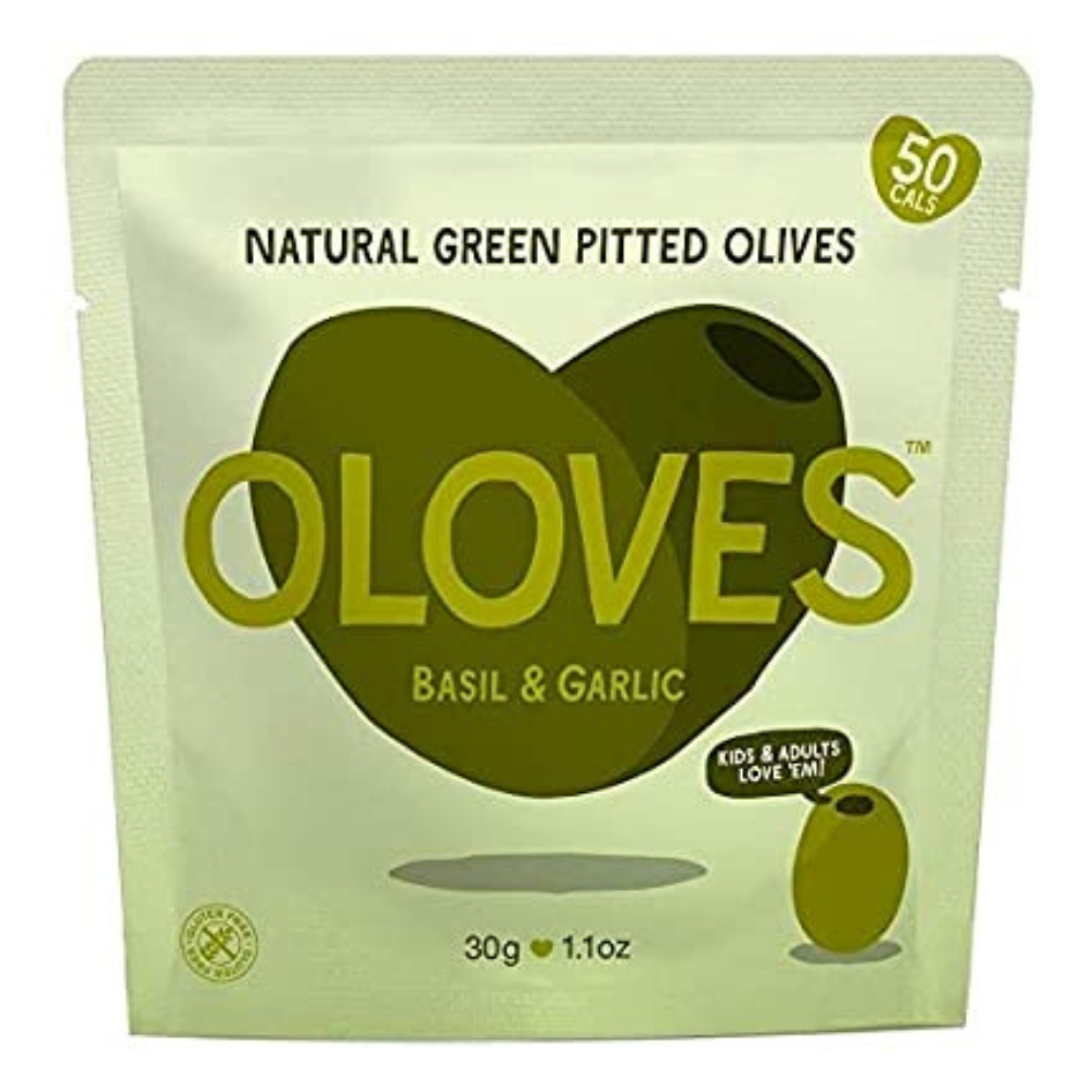 Oloves Basil & Garlic Olives 30g