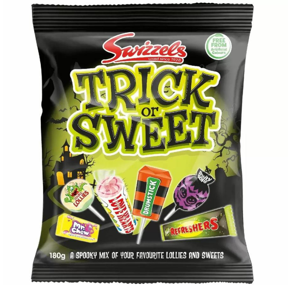 Swizzels Trick or Sweet - Halloween 180g Full Case (12 bags)