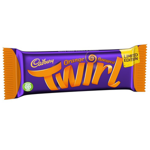 Cadbury Orange Twirl Limited Edition 43g