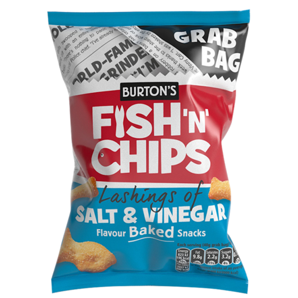 Fish 'n' Chips Salt and Vinegar 40g