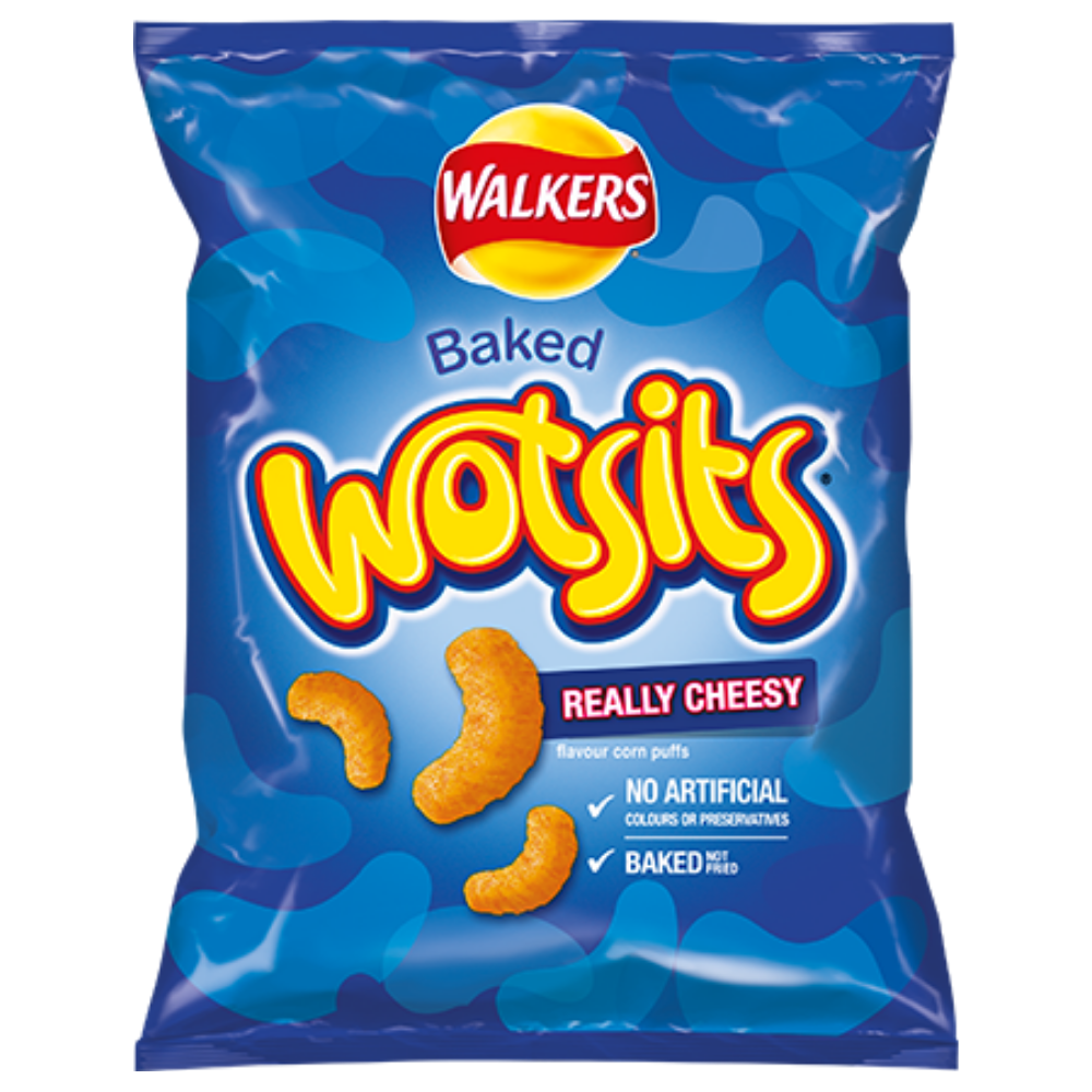 Walkers Wotsits Cheese Snacks 22.5g