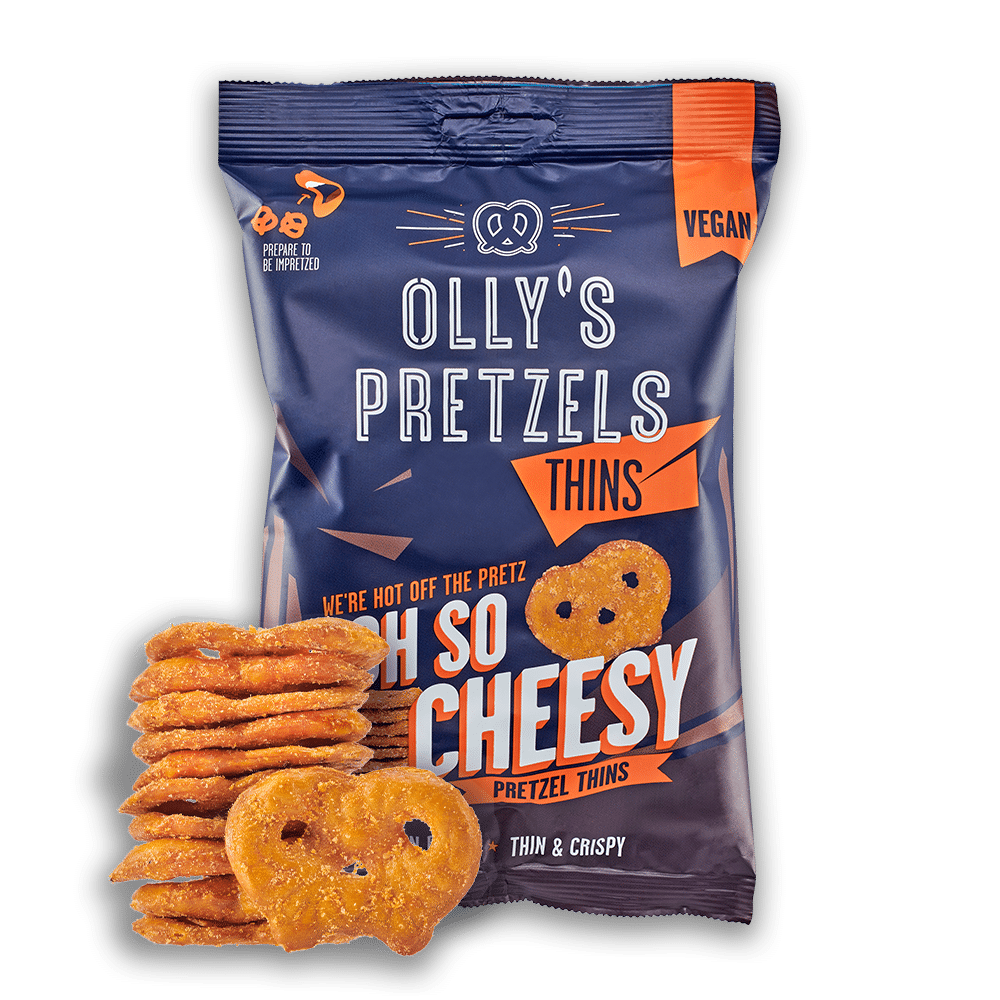 Olly's Pretzels Thins - Oh So Cheesy 35g