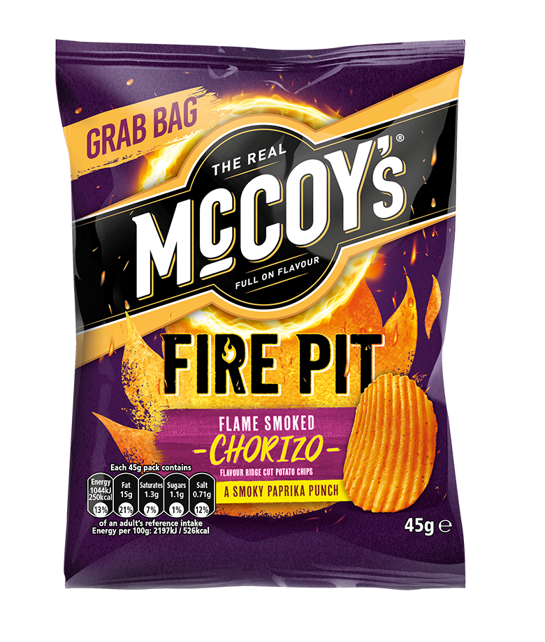 NEW McCoys Fire Pit - Flame Smoked Chorizo 45g