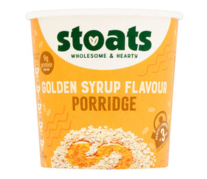 Stoats Golden Syrup Porridge Pot 60g